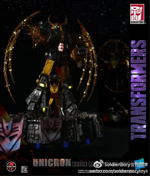 Transformers Generation 1 Unicron Table Lamp From Soldier Story Toys  (22 of 22)
